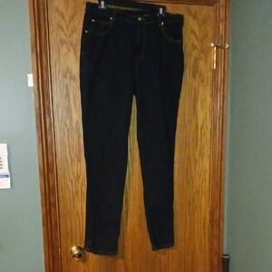 Women's DG2 By Diane Gilman Dark Wash 5 Pocket Ankle Jeans